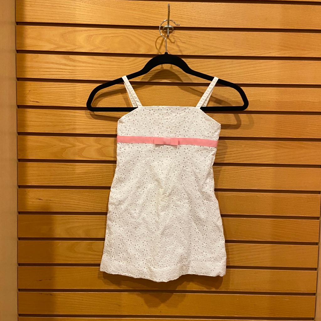 Lilly Pulitzer White Eyelet Kids Dress